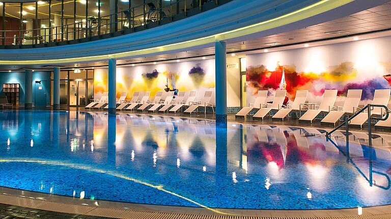 25m-Pool im centrovital in Berlin