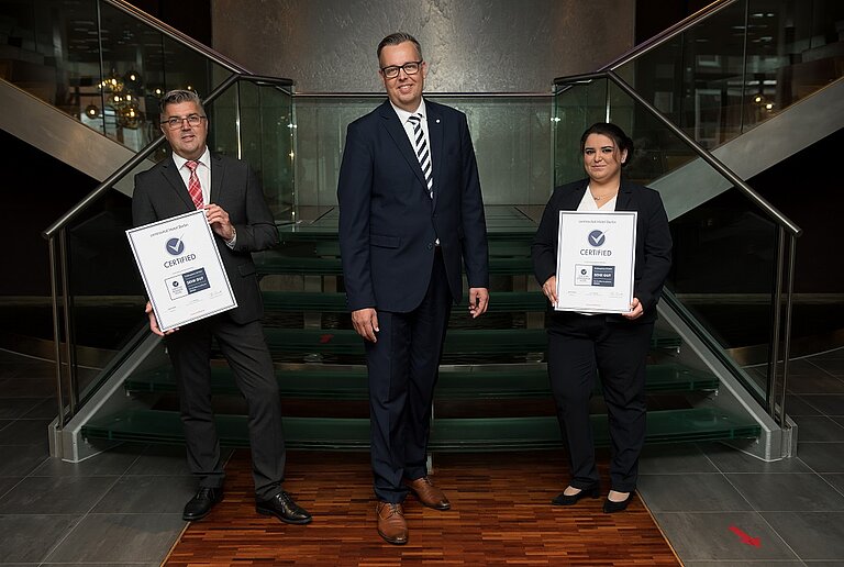 Certified Re-Zertifizierung des centrovital Hotel mit der Note "sehr gut" ©Alexander Hausdorf