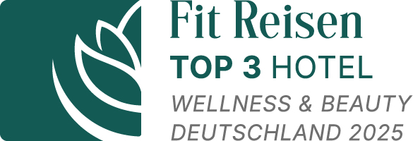 Fitreisen Hotel-Award - Top 3 Hotel - Wellness & Beauty Deutschland 2025