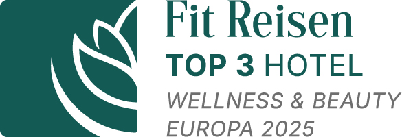 Fitreisen Hotel-Award - Top 3 Hotel - Wellness & Beauty Europa 2025